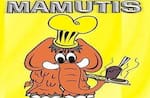 Logotipo Mamutis Pizzaria e Esfiharia