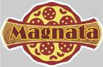 Logotipo Magnatas Pizzaria e Lanchonete