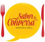 Logotipo Sabor e Conversa Massas e Grill