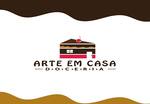 Logotipo Arte em Casa Doceria