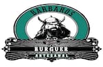Logotipo Bárbaros Burguer Hamburgueria