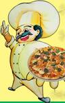Logotipo Heros Pizzaria