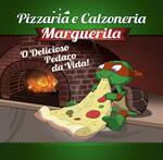 Logotipo Pizzaria & Calzoneria Marguerita