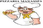 Logotipo Pizzaria Manassés