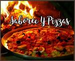 Logotipo Saboree y Pizzas