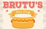 Logotipo Brutu"s Hot Dog