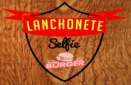Logotipo Lanchonete Selfie Burger