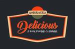 Logotipo Delicious Hambúrgueria