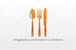 Logotipo Amigãozão Lanchonete e Confeitaria