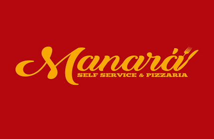 Logotipo Restaurante e Pizzaria Manará