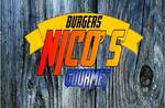 Logotipo Nico's Gourmet Burgers