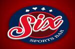 Logotipo Six Sports Bar