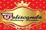 Logotipo Petiscando Delivery Marinho
