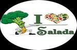 Logotipo Eu Amo Salada