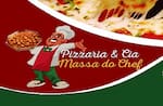 Logotipo Pizzaria& Cia - Massa do Chef