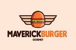 Logotipo Maverick Burger Gourmet
