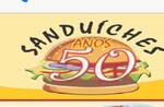 Logotipo Anos 50 Sanduiches e Marmitex