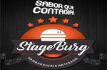 Logotipo Stageburg Hamburgueria Artesanal