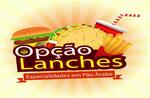 Logotipo Opção Lanches - Sanduíches e Pasteis