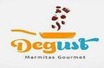 Logotipo Degust Marmitas Gourmet