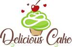 Logotipo Delicious Cake Doceria