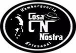 Logotipo Cosa Nostra Hambúrgueria Artesanal