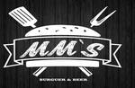 Logotipo Mm's Burger e Beer