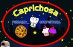 Logotipo Caprichosa Pizzaria e Confeitaria