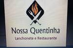 Logotipo Nossa Quentinha Lanchonete e Restaurante