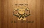 Logotipo Restaurante o Rei do Baiao