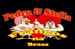 Logotipo Pedro e Stella Frangos na Brasa