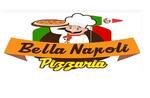 Logotipo Bella Napoli Pizzaria e Hamburgueria