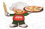 Logotipo Pizzaria & Esfiharia Sabor