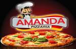 Logotipo Amanda Pizzaria