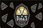 Logotipo Dina´s Pizzaria