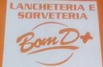 Logotipo Bom D+ Lancheteria e Sorveteria