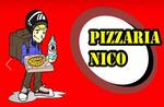 Logotipo Pizzaria e Lanchonete Nico