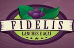 Logotipo Fidelis Pastel e Açai