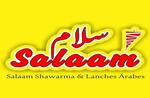 Logotipo Salaam Shawarma e Lanches Árabes