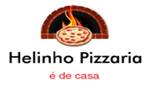 Logotipo Helinho Pizzaria É de Casa