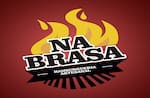 Logotipo Na Brasa - Hamburgueria Artesanal