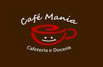 Logotipo Cafe Mania Cafeteria e Doceria
