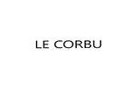 Logotipo Restaurante Le Corbu