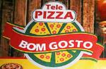 Logotipo Tele Pizza Bom Gosto