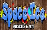 Logotipo Space Ice Sorvetes e Açaí