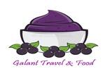 Logotipo Galant Travel & Food