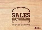 Logotipo Sales Handmade Steakhouse
