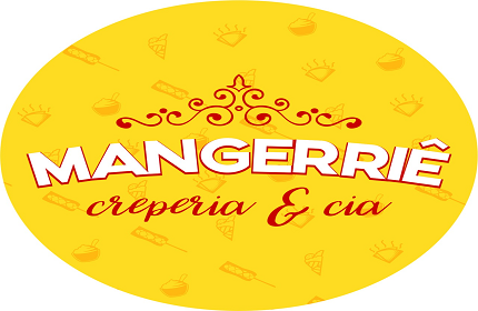 Logotipo Mangerriê Creperia e Cia.
