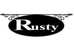 Logotipo Rusty Bar Hamburgueria