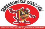 Logotipo Hamburgueria 1000 Grau
